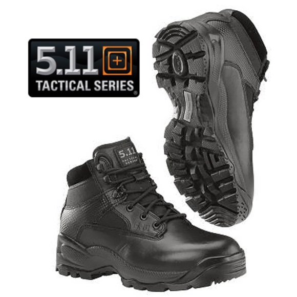 5.11 Tactical Men's Black Combat Boots - Picture 1 of 16